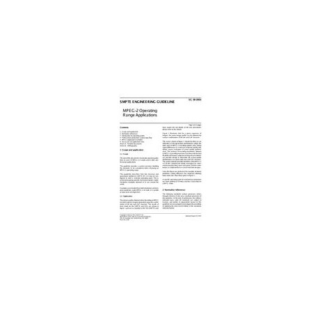 SMPTE EG 38-2001