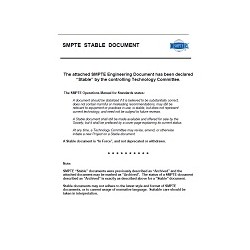 SMPTE 223M-2001 (Stabilized 2012)