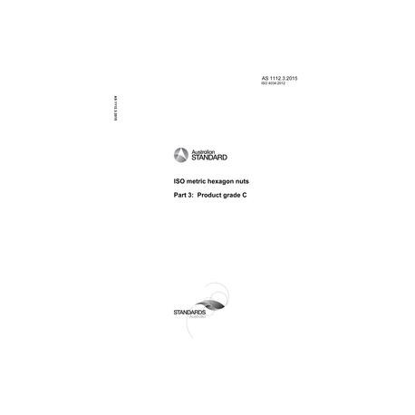 AS 1112.3:2015