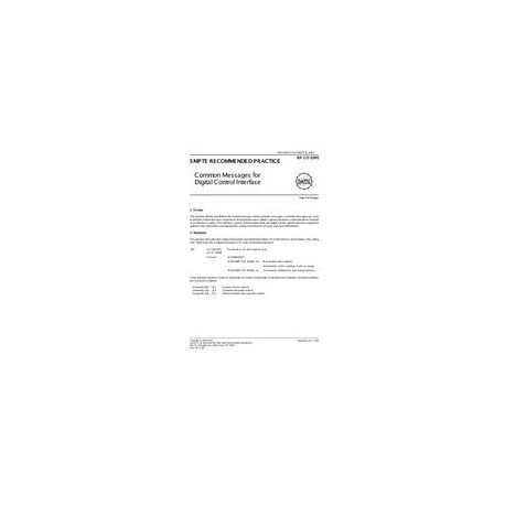 SMPTE RP 172-1993 (Archived 2003)