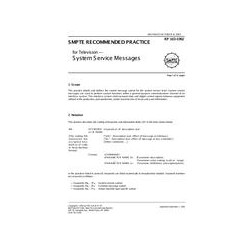 SMPTE RP 163-1992 (Archived 2003)