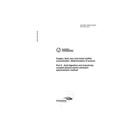 AS ISO 13547.2:2015