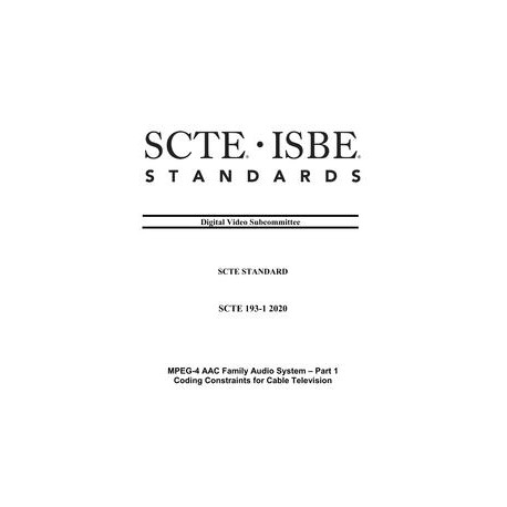 SCTE 193-01 2020