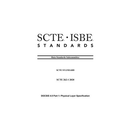 SCTE 262-1 2020