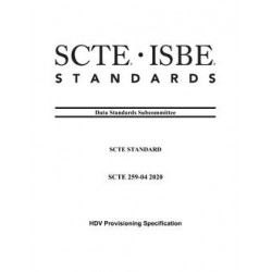 SCTE 259-04 2020