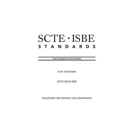 SCTE 259-02 2020