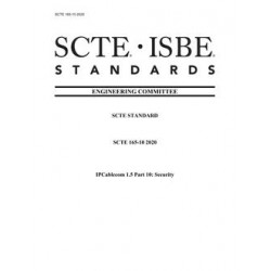 SCTE 165-10 2020