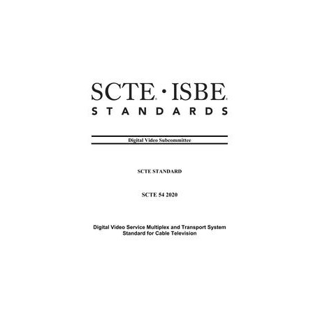 SCTE 54 2020