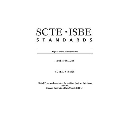 SCTE 130-10 2020