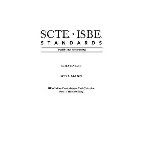 SCTE 215-1-1 2020