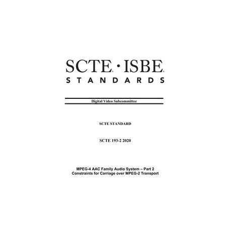 SCTE 193-2 2020