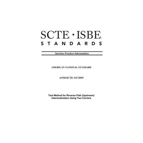 SCTE 105 2019