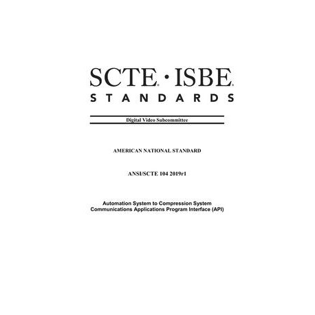 SCTE 104 2019r1