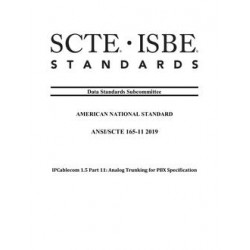 SCTE 165-11 2019