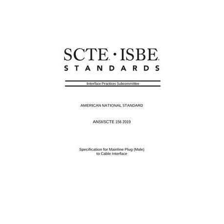 SCTE 156 2019