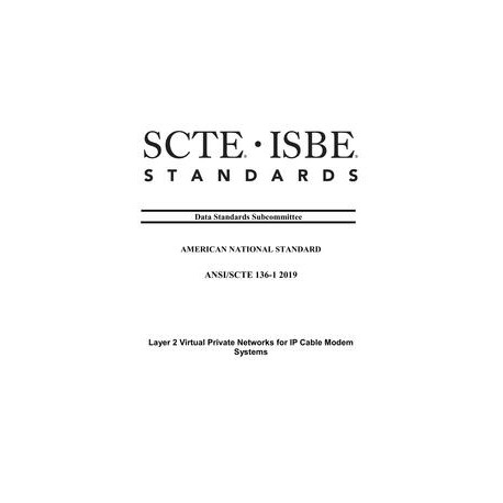 SCTE 136-1 2019