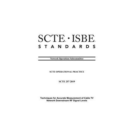SCTE 257 2019