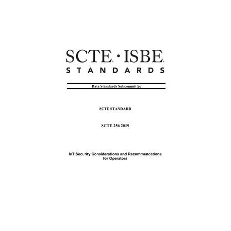 SCTE 256 2019