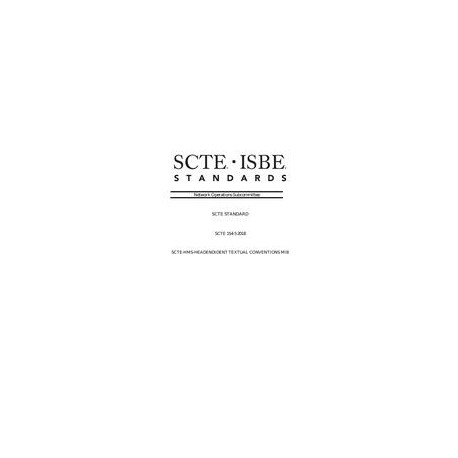 SCTE 154-5 2018