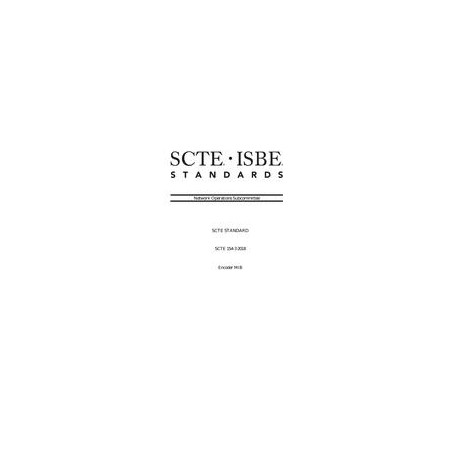 SCTE 154-3 2018