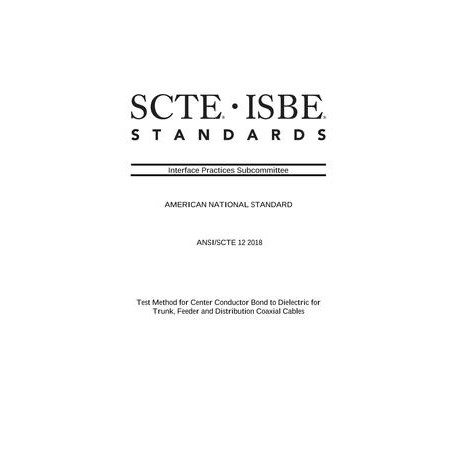 SCTE 12 2018