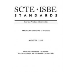 SCTE 13 2018