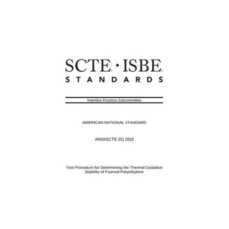 SCTE 251 2018