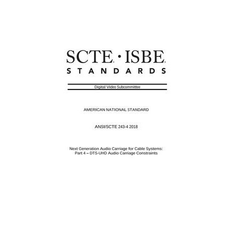 SCTE 243-4 2018