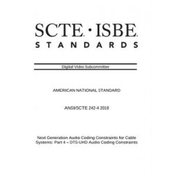 SCTE 242-4 2018