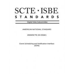 SCTE 224 2018