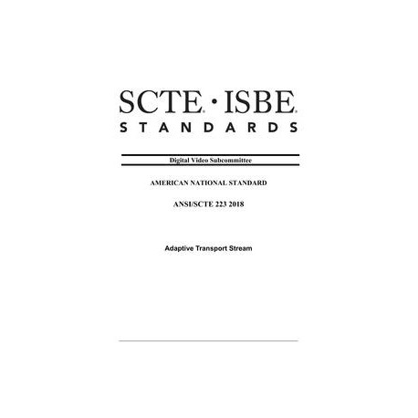 SCTE 223 2018