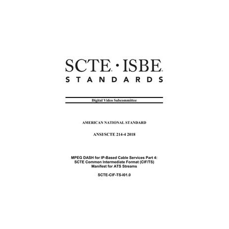 SCTE 214-4 2018