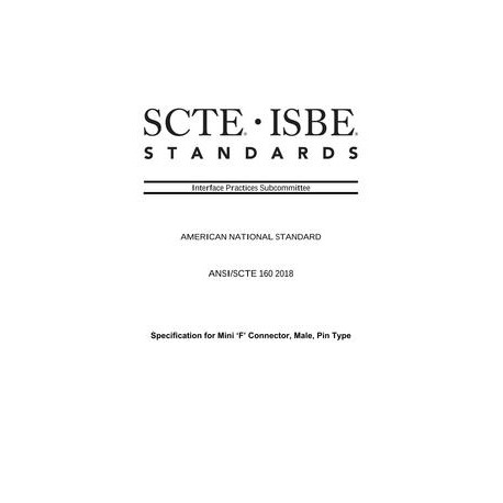 SCTE 160 2018