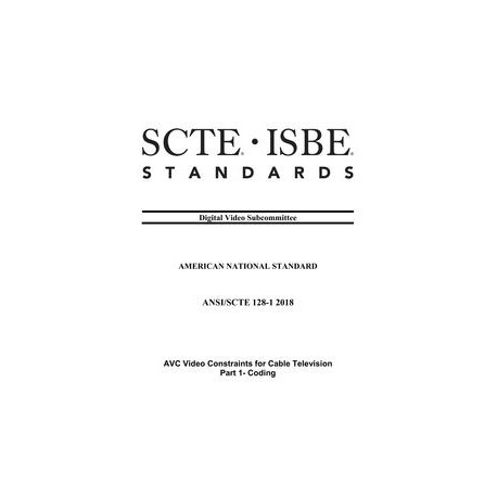 SCTE 128-1 2018