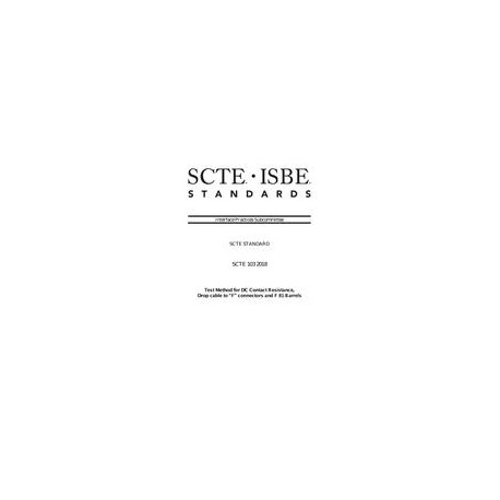 SCTE 103 2018