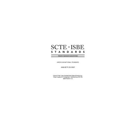 SCTE 25-3 2017