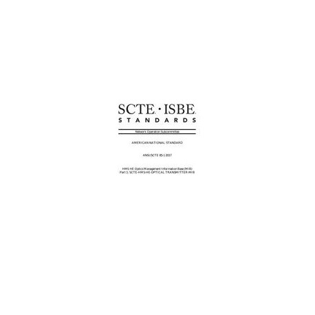 SCTE 85-1 2017