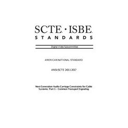 SCTE 243-1 2017