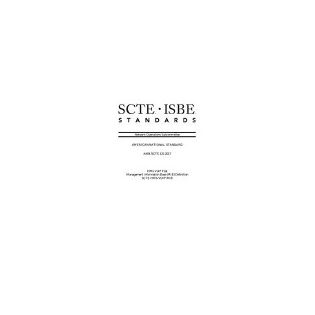 SCTE 131 2017