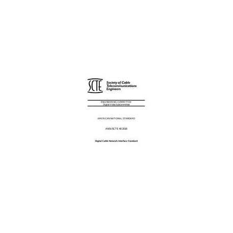 SCTE 40 2016