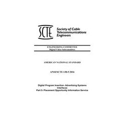 SCTE 130-5 2016