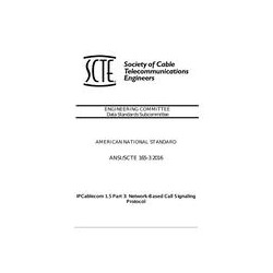 SCTE 165-3 2016