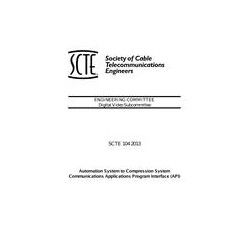 SCTE 104 2013
