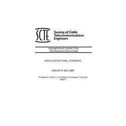 SCTE 165-1 2009