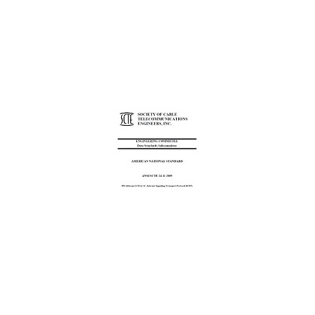 SCTE 24-11 2009