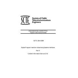 SCTE 130-4 2009