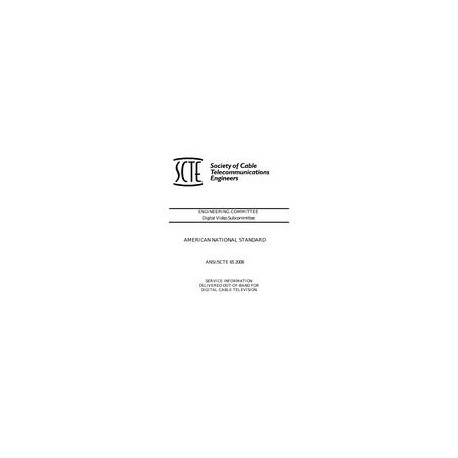 SCTE 65 2008