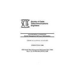 SCTE 83-1 2006