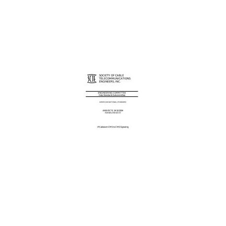 SCTE 24-18 2004
