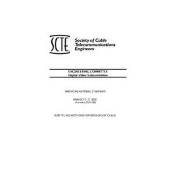 SCTE 27 2003